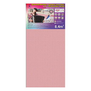  Подложка Подложка-гармошка Solid розовая, толщина 1,8мм.